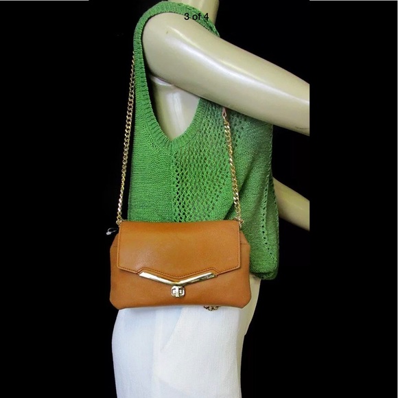 Authentic Botkier Valentina tan crossbody bag - Picture 3 of 4